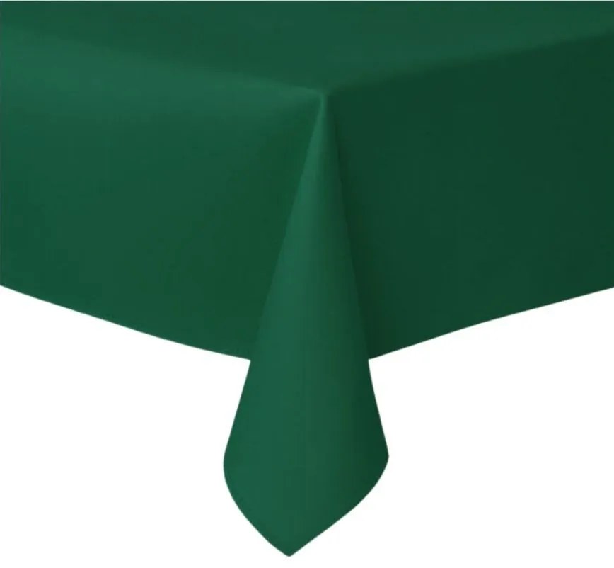 Dekorstudio Teflónovy obrus na stôl Gold II - tmavo zelený Rozmer obrusu (šírka x dĺžka): 140x220cm