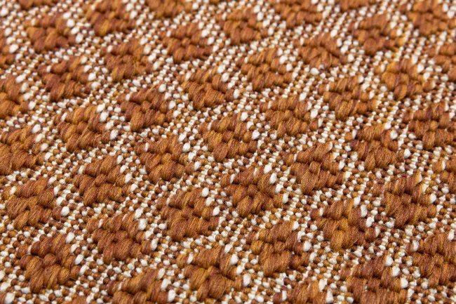 Obojstranný koberec BRUSSELS 206074/10410 Cayenne krémový / terakotový