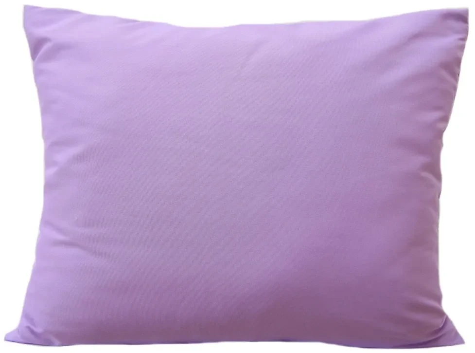 Jednofarebná obliečka v slabo fialovej farbe 40x40 cm