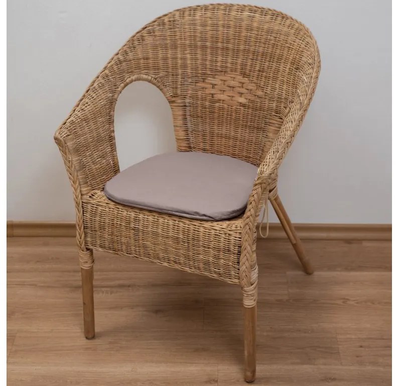 Podsedák na stoličku STANDARD svetlohnedý