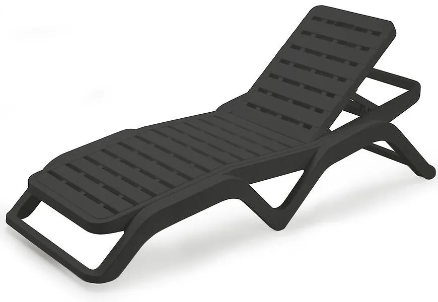 Záhradné ležadlo Scirocco antracit