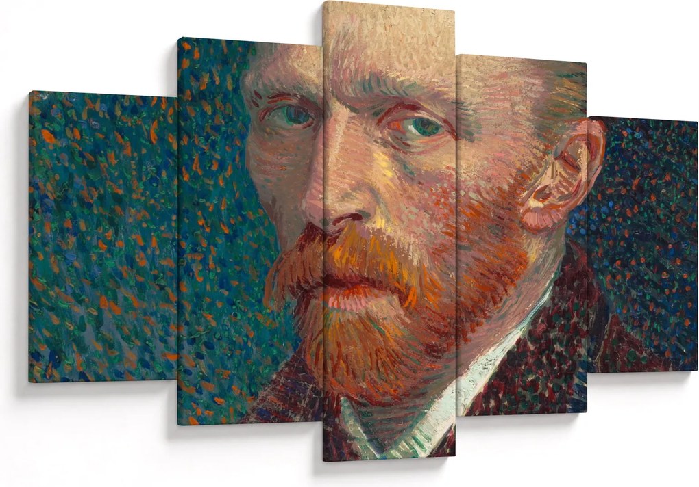 Obraz -  Vincent van Gogh, Self-Portrait, reprodukcia (150x105 cm)