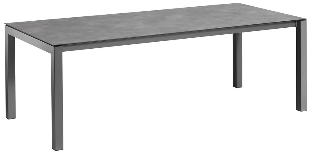 Cubic HPL rozťahovací stôl antracit 210-270-330 cm