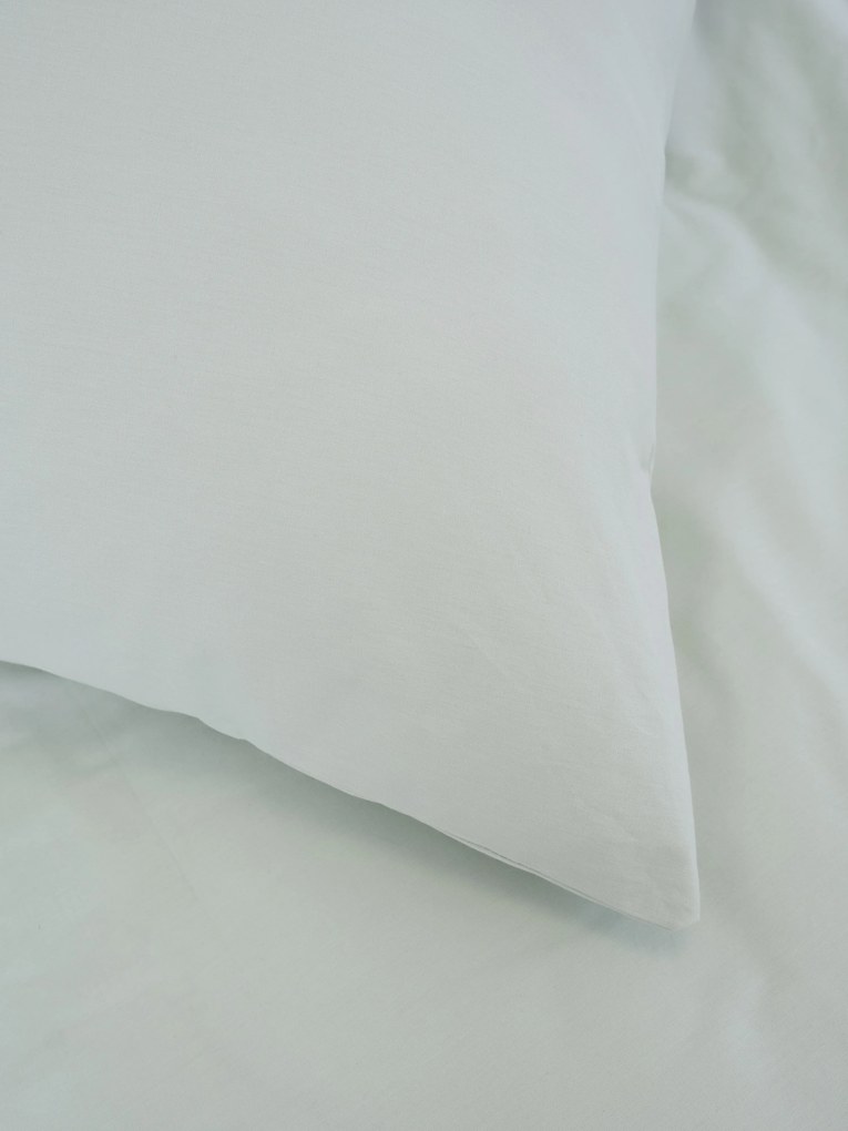 Bavlnená obliečka na vankúš Renforcé 40 × 60 cm - Jasmine šalviová