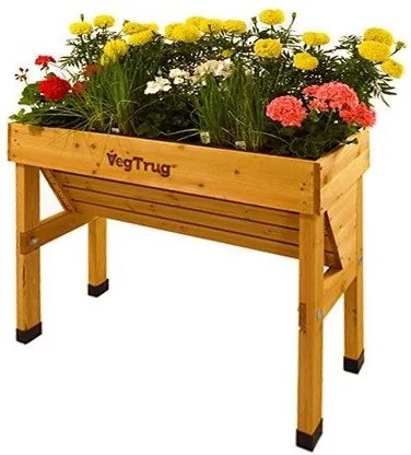 VegTrug Drevený kvetináč Wall Hugger small 100x46x80 cm