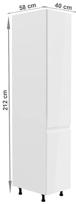 Potravinová skrinka AURORA D40SP - pravá Tempo Kondela