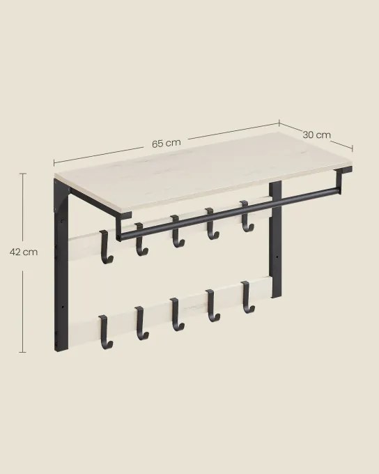 Nástenná polica LCR101W03