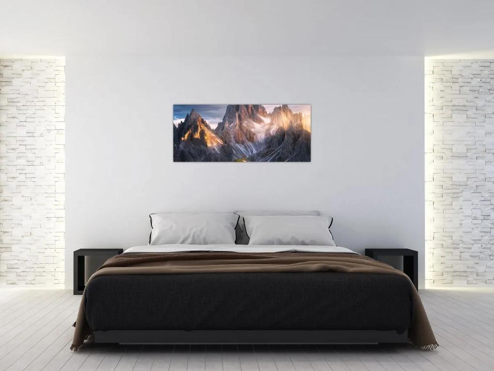 Obraz - Horská panoráma (120x50 cm)