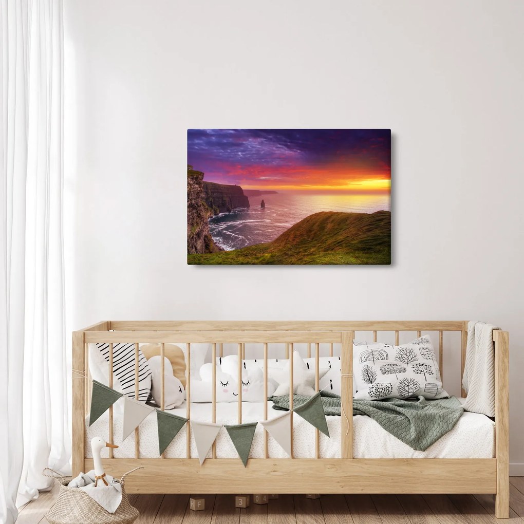 Obraz - Moherské útesy (90x60 cm)