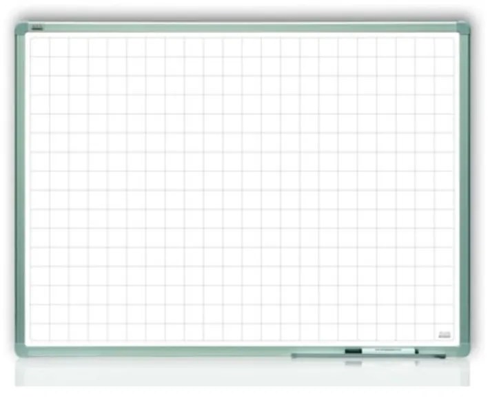 Toptabule.sk MPLNT01 Magnetická plánovacia tabuľa s rastrom 90x60cm