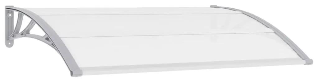Vchodová strieška, sivá 150x100 cm, PC