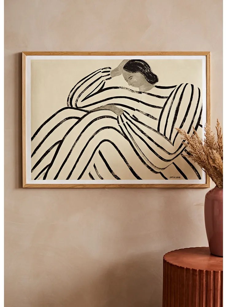 Moikka Plagát Waiting by Sofia Lind 70x100 cm