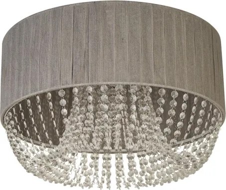 Searchlight 62615-5CC - Stropné svietidlo BELLANO 5xG9/7W/230V pr. 50 cm sivé