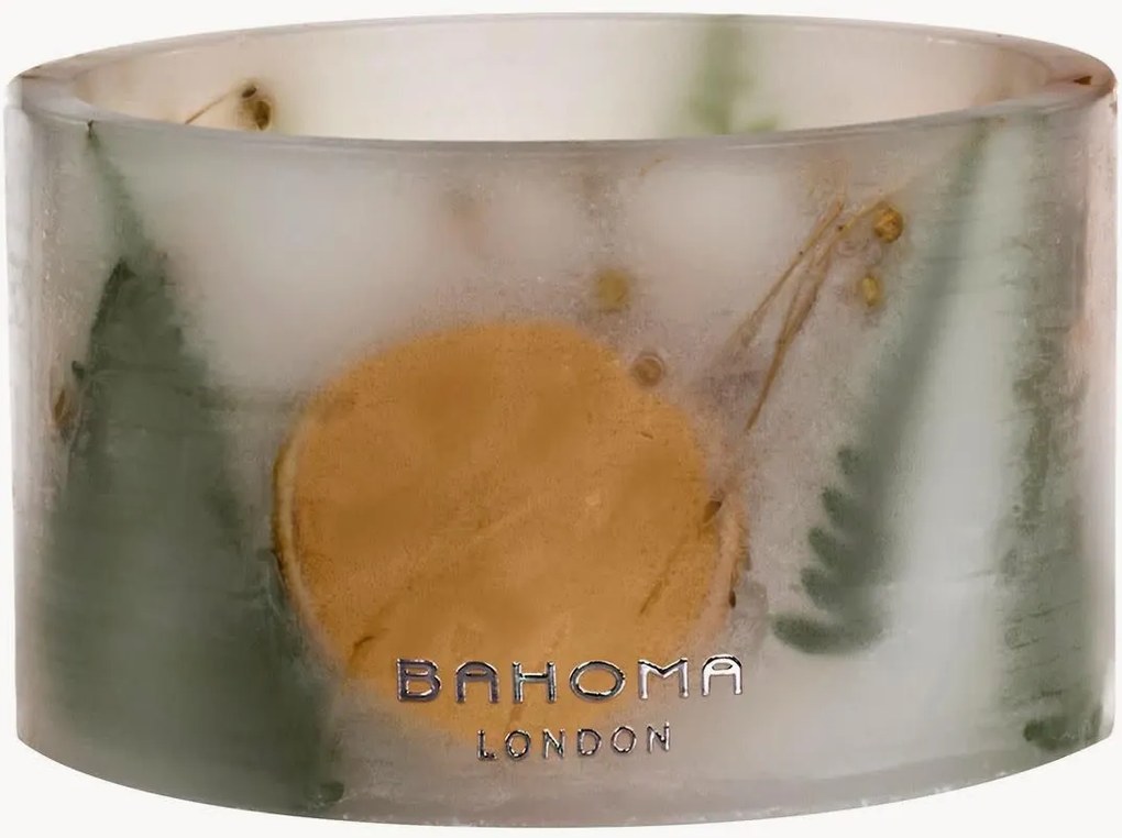 Ručne vyrobená vonná sviečka's 3 knôtmi Botanica (Orange Spice)