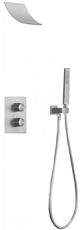 Mexen Salto, podomietková sprchová súprava, chrómová, 7604-02-00