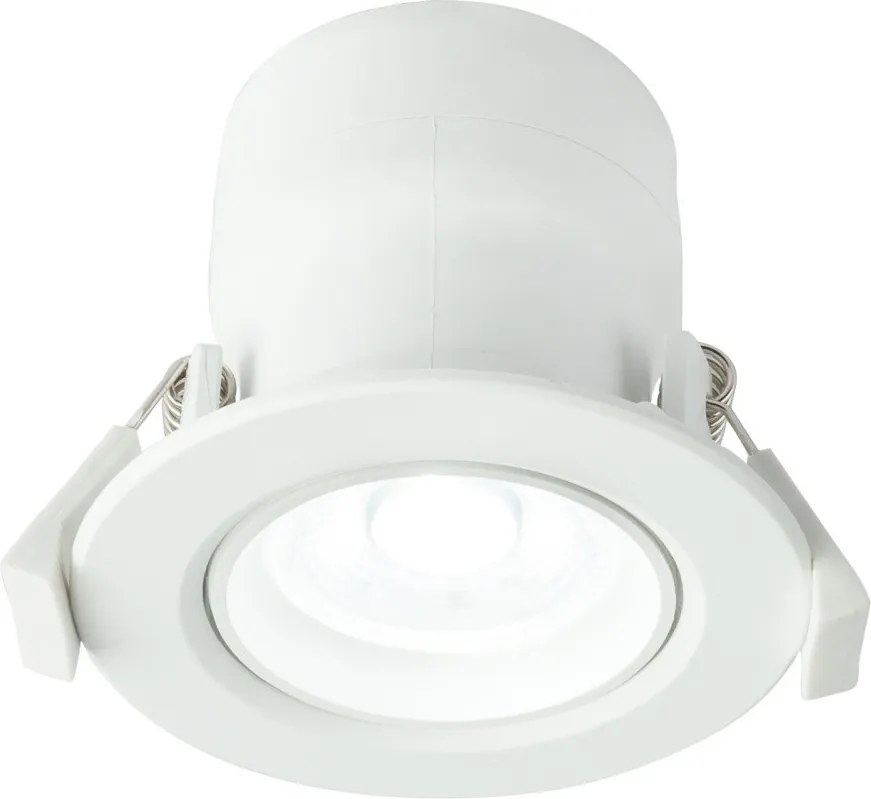 Globo POLLY 12393-9D Zápustné Bodové Svetlá biely hliník LED - 1 x 9W 720lm 3000K IP20 A+