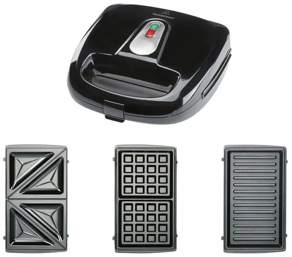 SILVERCREST® KITCHEN TOOLS Sendvičovač SSMW 750 D3 (100364541)
