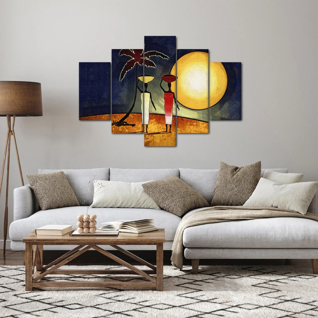 Obraz starovekej maľby (150x105 cm)