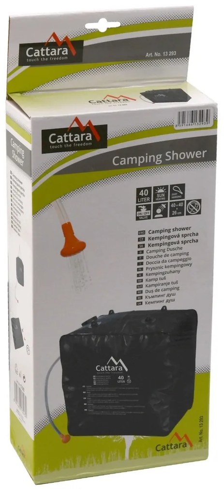 Cattara Kempingová sprcha, 40 l, 40 l