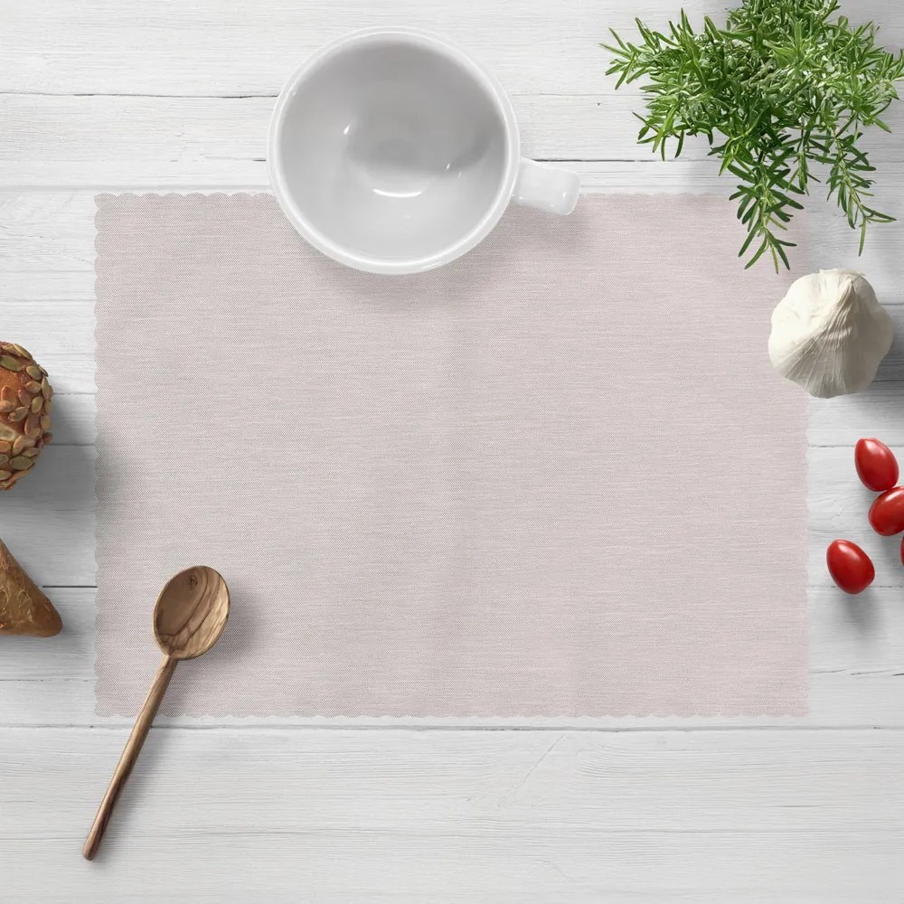 Biante Teflónové prestieranie na stôl TF-066 Béžové režné 35x45 cm