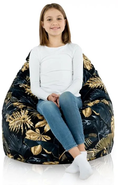 INTERMEDIC SK Sedací vak Seat L Golden Leaves