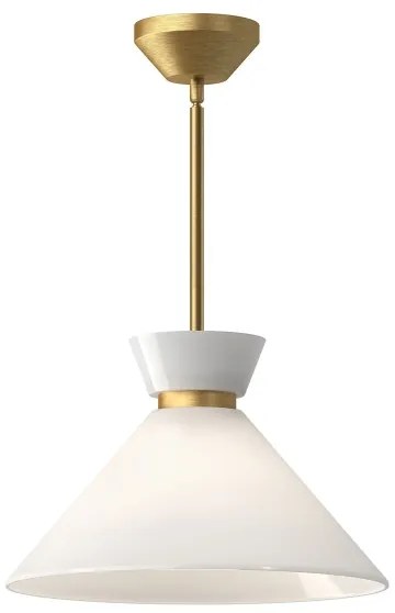 Alora Mood ALM-HALSTON-P-M-GD - Luster na tyči HALSTON 1xE27/60W/230V zlatý