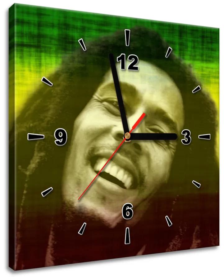 Gario Obraz s hodinami Bob Marley Veľkosť: 30 x 30 cm