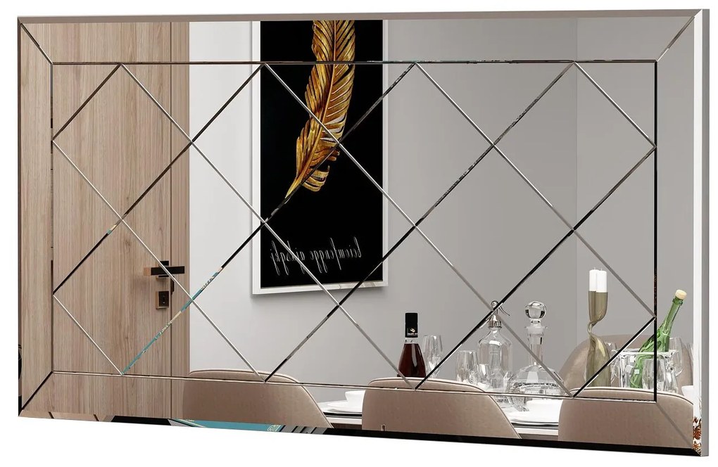 Zrkadlo Nebuke (biela) . Akcia -14%. Vlastná spoľahlivá doprava až k Vám domov. 1094173