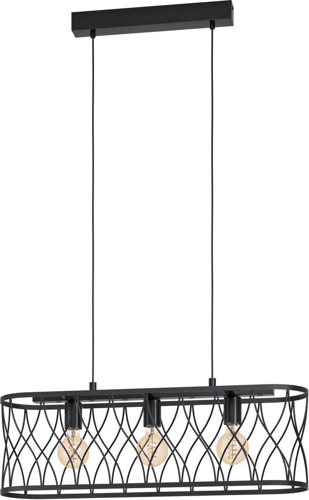 XXXLutz ZÁVESNÉ SVIETIDLO, 77/18/110 cm Eglo - Online Only bytové doplnky - 003348105702