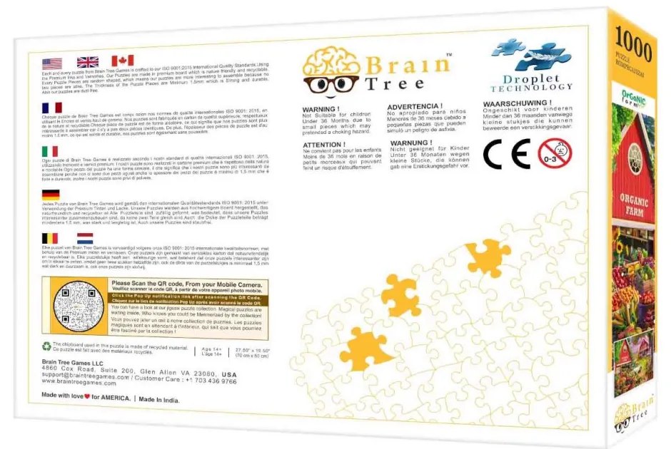 Brain Tree Puzzle Biofarma 1000 dielikov