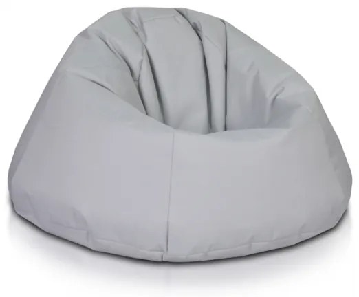 INTERMEDIC SK - Sedací vak MAXI 140x70 cm z polyesteru | rodinný vak, veľké kreslo, 570 l Farba: NC13 - Sivá svetlá (Polyester)
