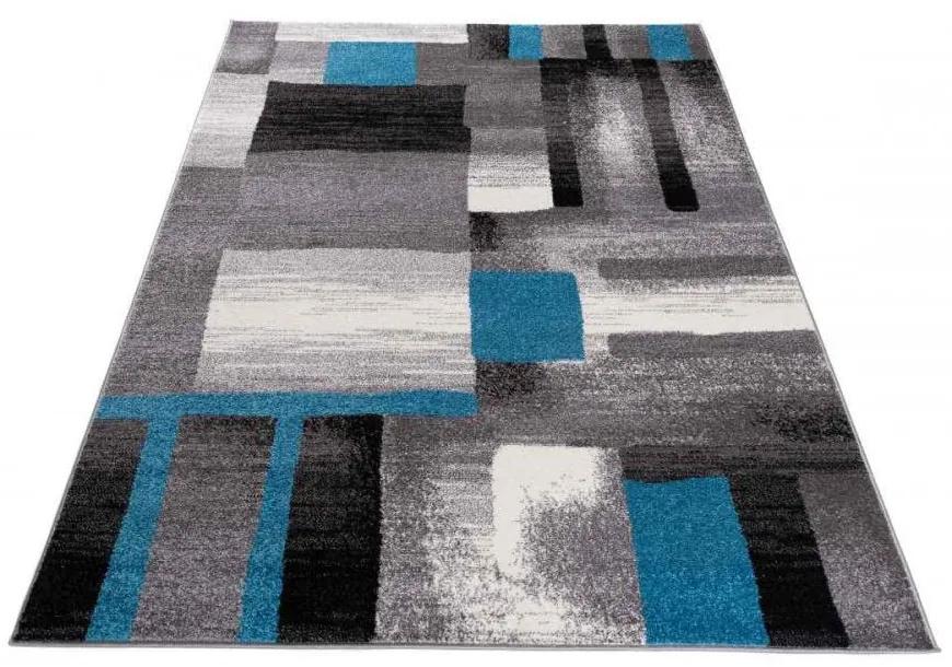 Kusový koberec Inka sivomodrý 200x290cm