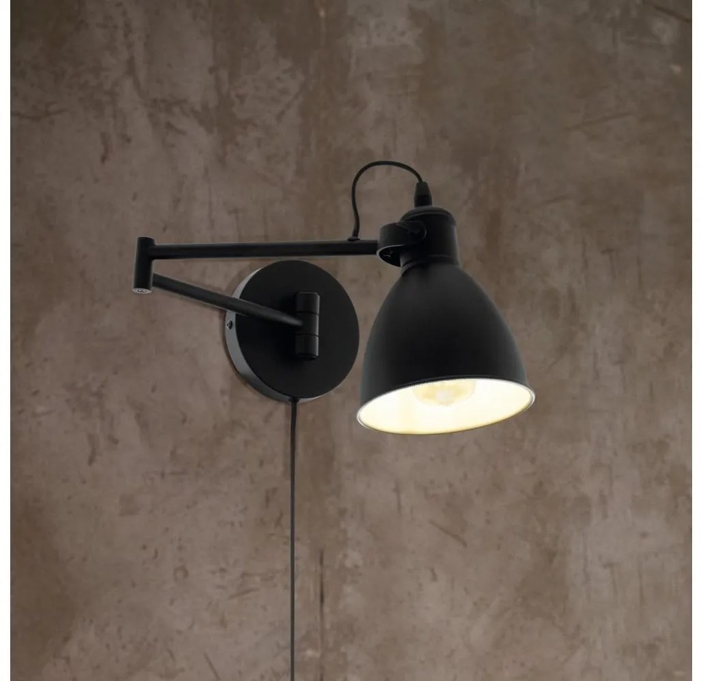 Eglo 97886 - Nástenné svietidlo SAN PERI 1xE27/10W/230V