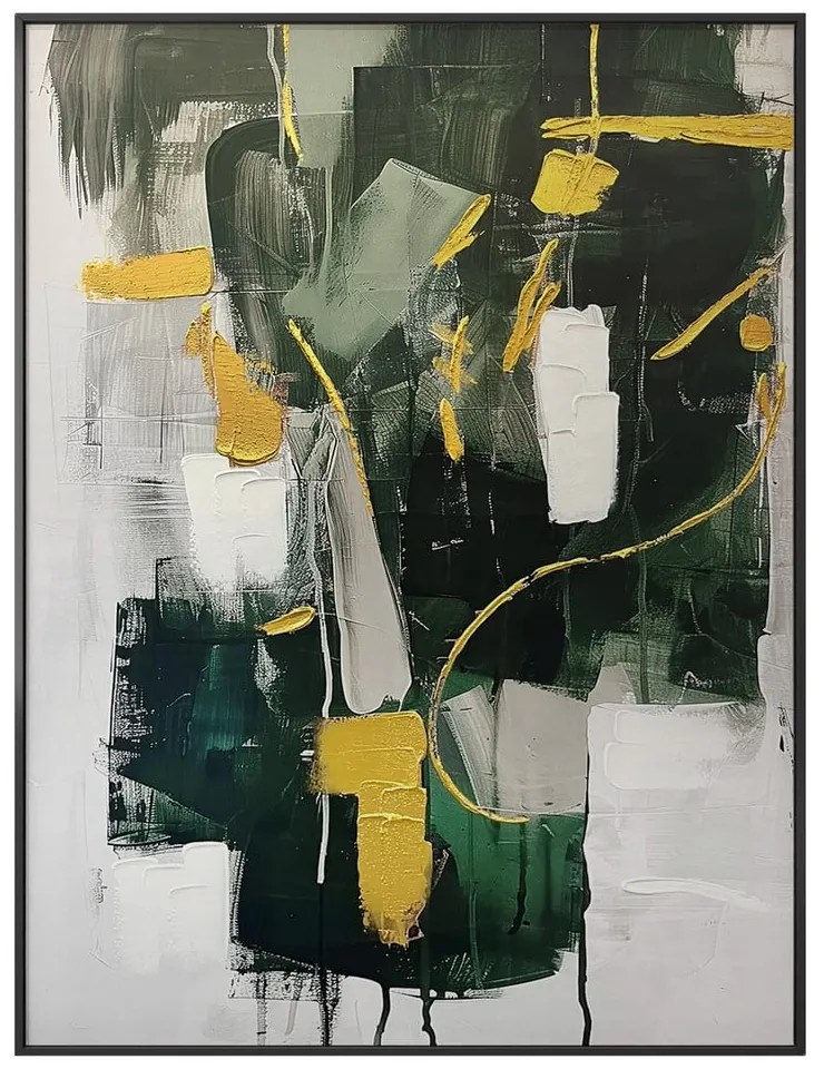 Obraz s ručne maľovanými prvkami 70x100 cm For – Styler