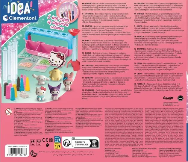 Kreatívna súprava na výrobu pier Idea Hello Kitty Clementoni 18276