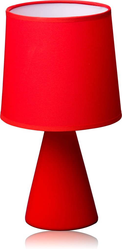 Stolní lampa Kobi Cleo 5 červená