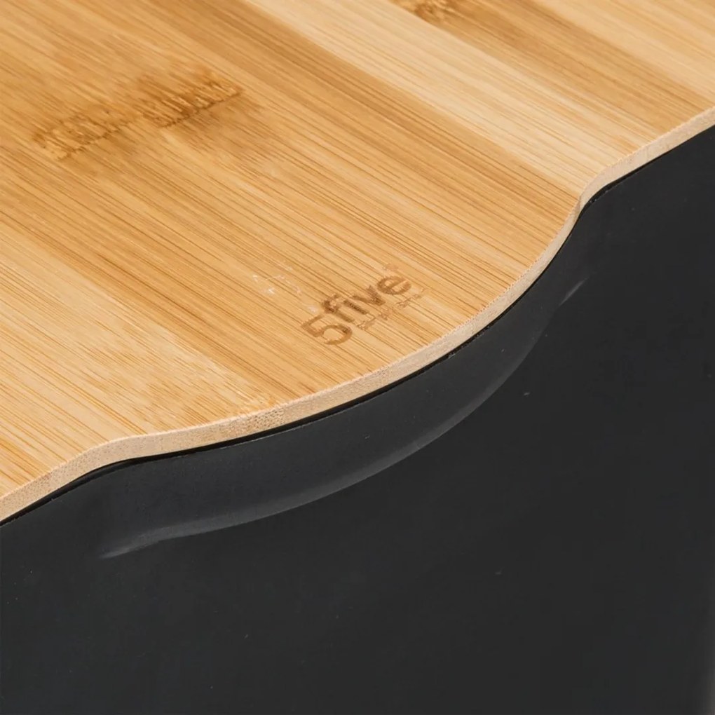 Úložný box Black, 21,5x14x32,5 cm, čierna