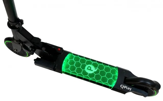 Kolobežka Qplay Honeycomb zelená