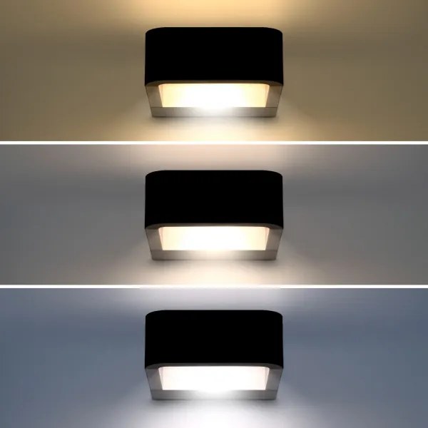 Brilagi - LED Vonkajšie nástenné svietidlo BARI LED/7W/230V 3000/4000/6000K IP54