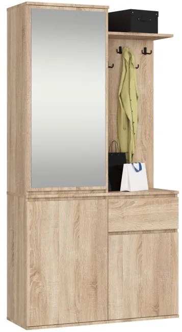 Predsieňová zostava ENTRO dub sonoma