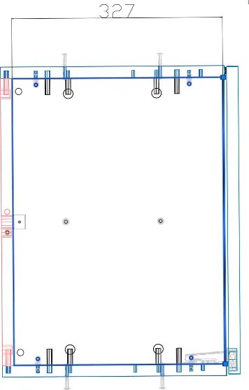 Kuchynka NIKA s drezom a batériou 1481 x 600 x 2000 mm, dub prírodný, ľavé
