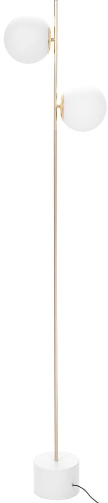 Toolight - Podlahová lampa 2xE27 APP916-2F, zlatá, OSW-03269