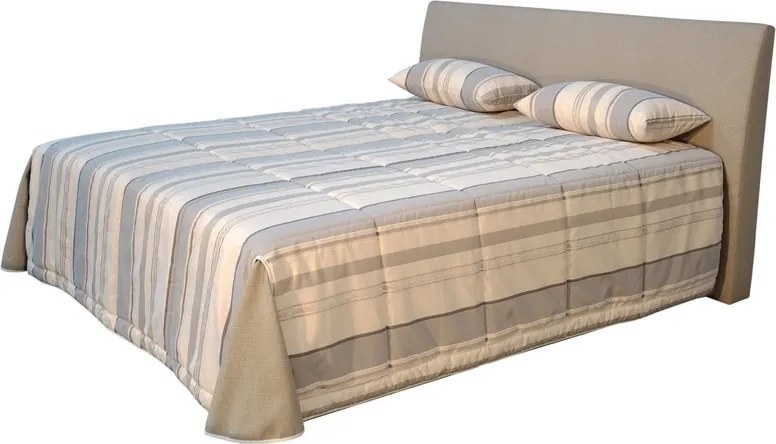 Posteľ Virginia 180x200 cm, béžová látka