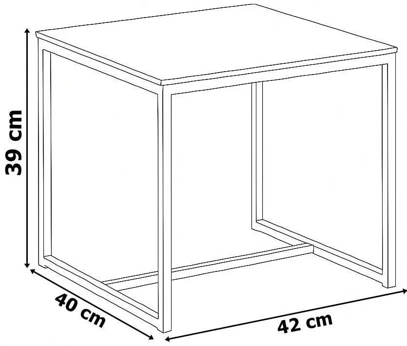 Záhradná zostava Coffi čierna
