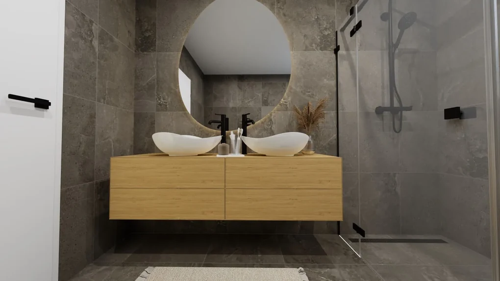 Dlažba Dome Anthracite 60x60 R