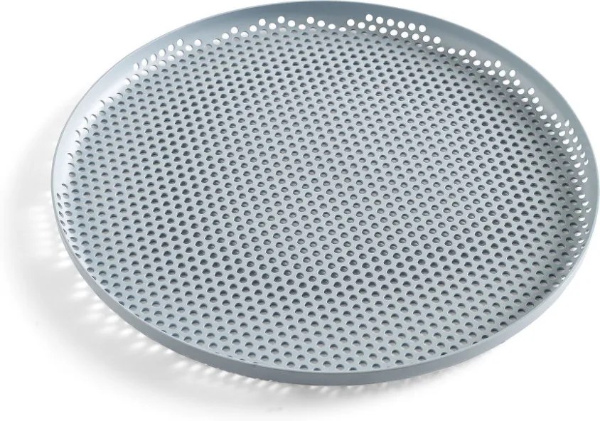 HAY Tácka Perforated Tray L, dusty blue