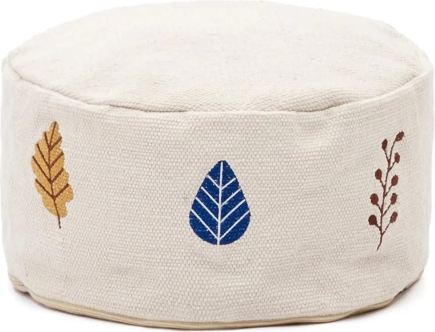 Krémový detský puf Yanil – Kave Home
