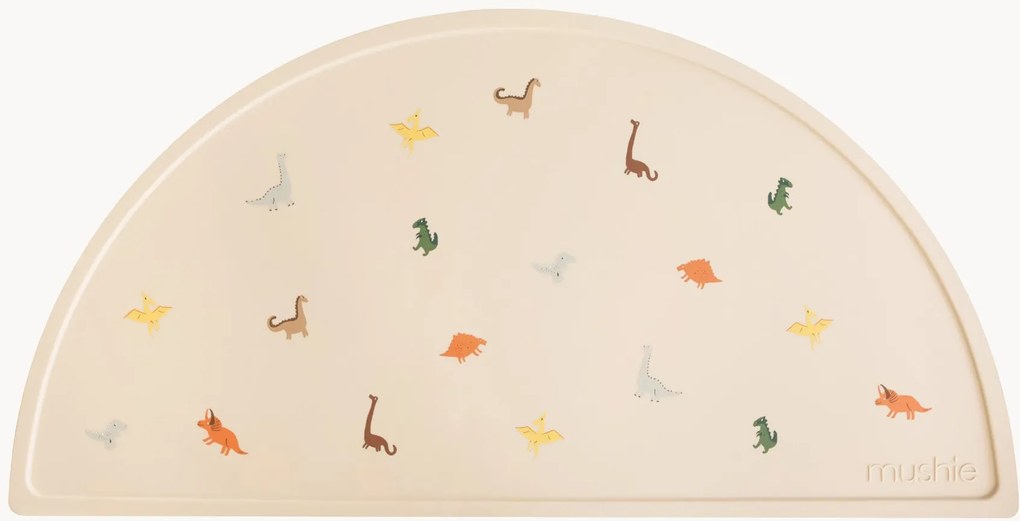 Detská silikónová podložka Dinosaurs