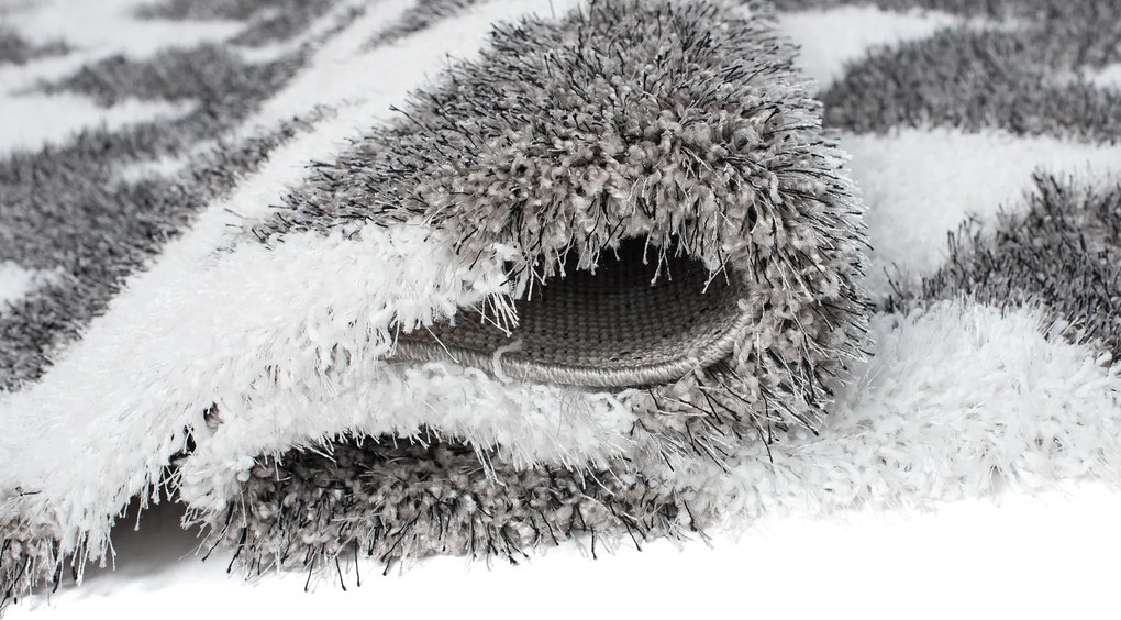 TA Koberec 5446A BIELA / L.ŠEDÁ 42 OPTIMÁLNA Rozmer: 200x300 cm