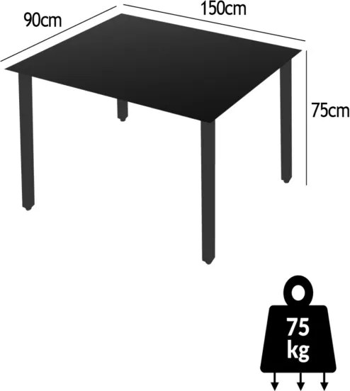Záhradná sedacia zostava Altessa Premium 7-dielna
